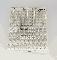 Renz wirebinding, 12,7 mm, 3:1, silver matt